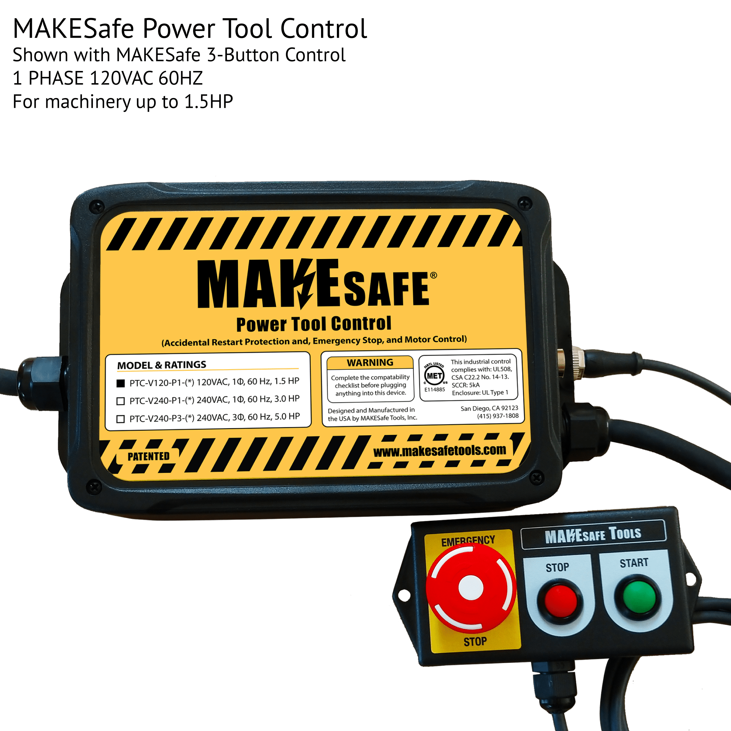 MAKESAFE POWER TOOL CONTROL PTC