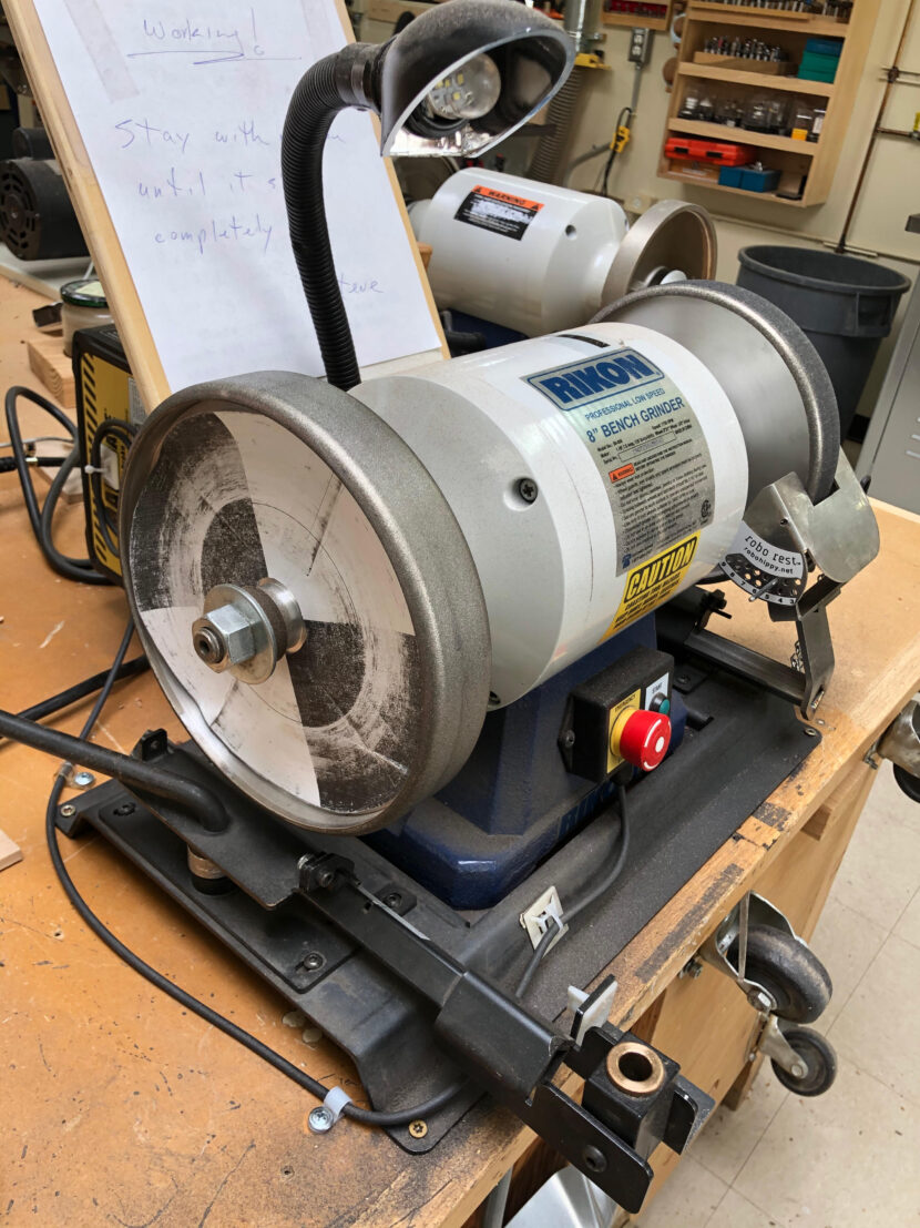 Customer Install of Brake on Rikon Bench Grinder w/ Motor Brake