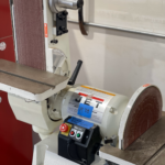 AJSG-6DC Disk Sander and Belt Sander with our 3 button control panel installed