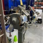 12" Baldor Grinder with MAKESafe Power Tool Brake - Side View