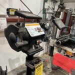10" Dayton Bench Grinder with Power Tool Brake Installed - Side View